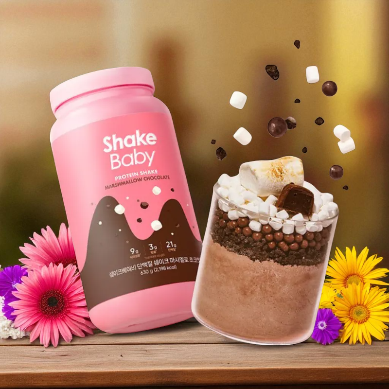 Shake Baby - SHAKE BABY 朱古力棉花糖味減肥代餐奶昔 新版 [平行進口]