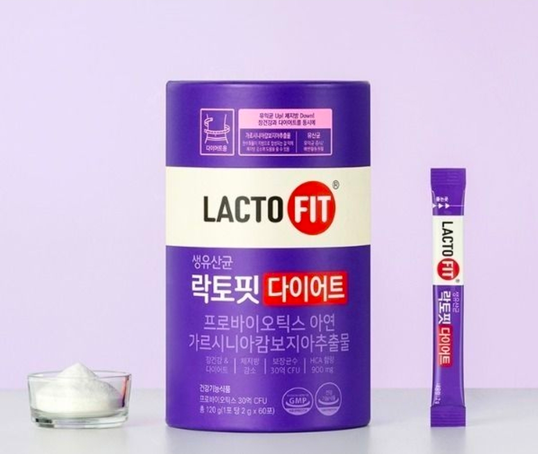 LACTO FIT紫色廋身益生菌 加強版【60條】