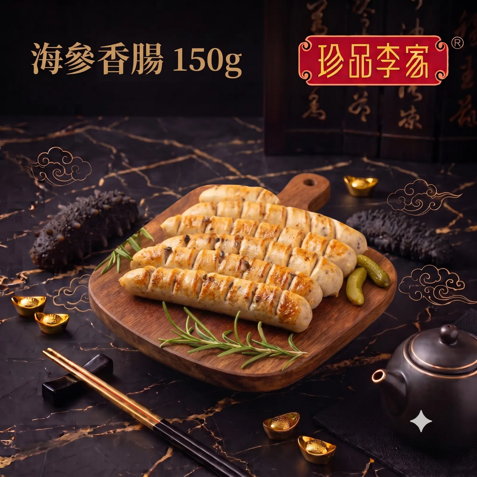 珍品李家 海参香肠 150g